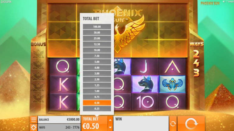 Slot machine Phoenix Sun